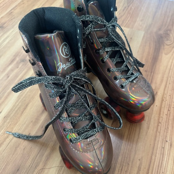 Shoes - Iridescent Roller Skates